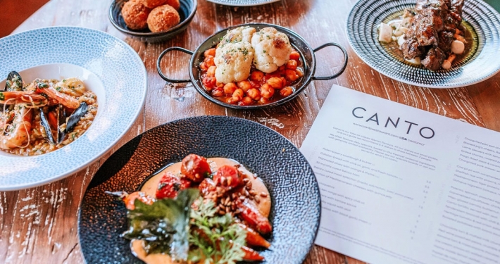 New menu dishes at Canto