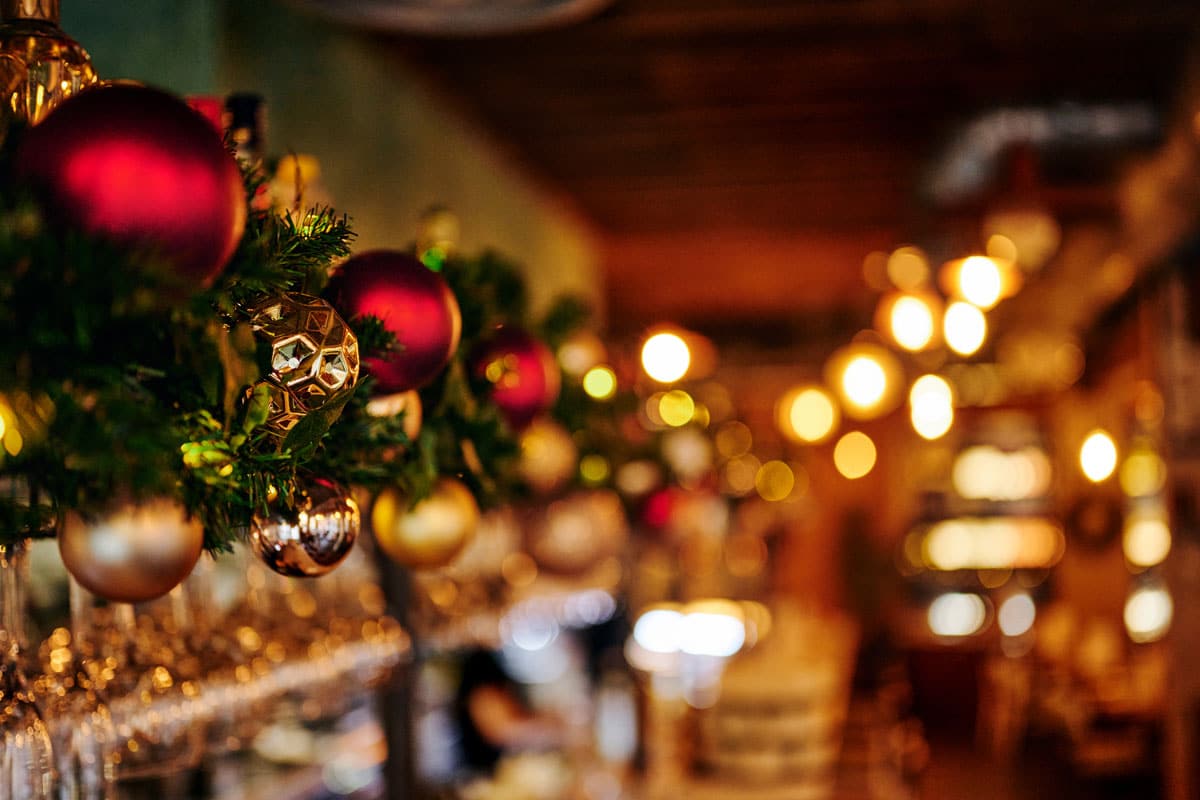 Christmas bokeh at Canto